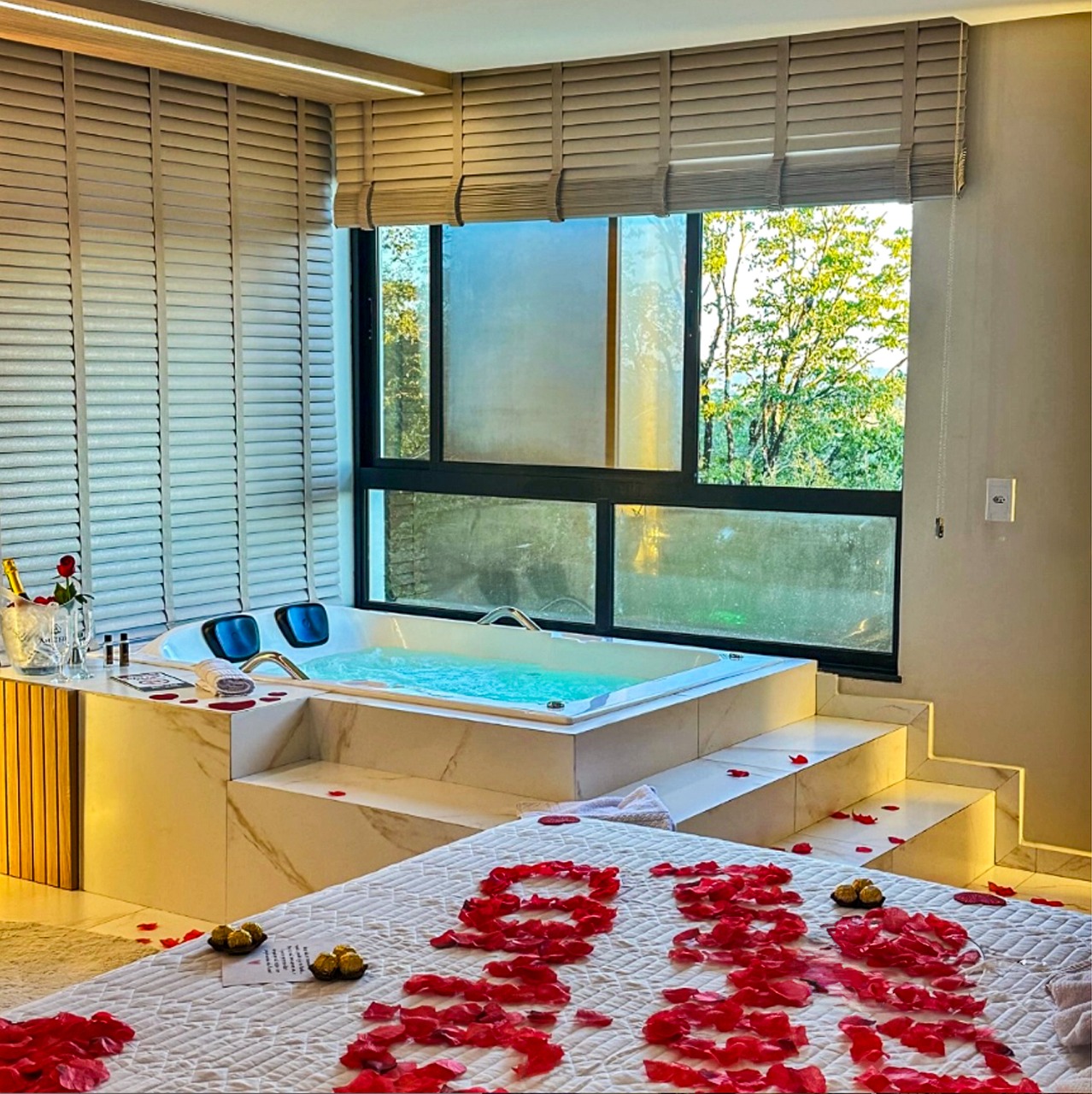 Quartos com Hidromassagem